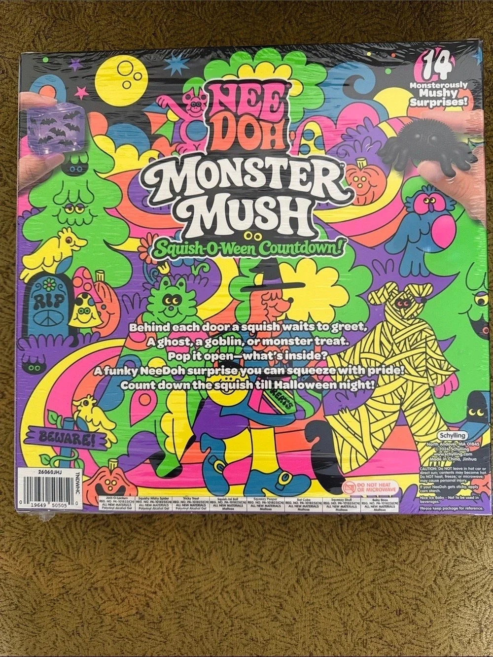 NeeDoh Monster Mush 14-Monster Games